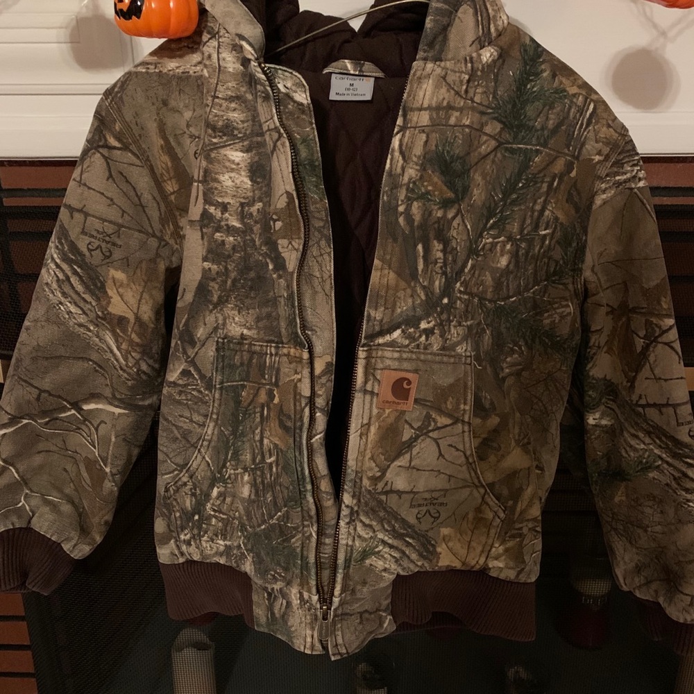 Carhartt duck camo jacket